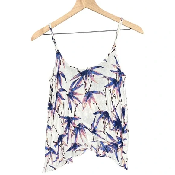 Intimiately Free People Simone Women’s Tank Top Size XS Surplice Tropical Floral - Picture 6 of 6